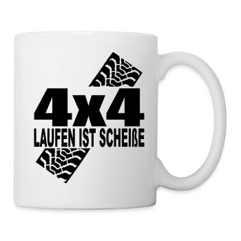 4x4 - Mug blanc - blanc - Droite