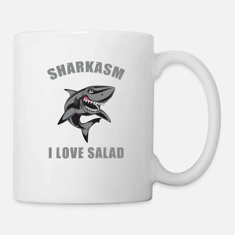 Hai - Tasse - Weiß