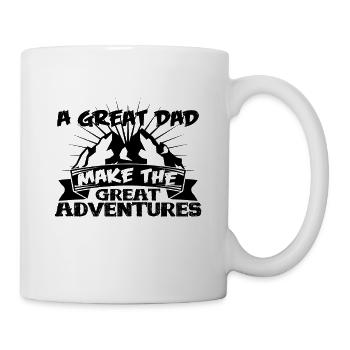 Fête des Pères - Mug blanc - blanc - Droite