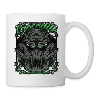 Crocodile Modern - Mug - white - Right