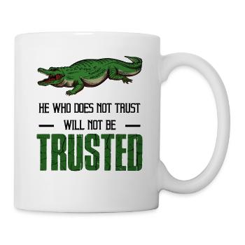 crocodile - Mug blanc - blanc - Droite