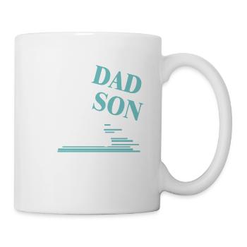 Like Dad Like Son Motocross - Mug - white - Right