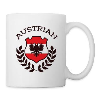 Autriche - Mug blanc - blanc - Droite