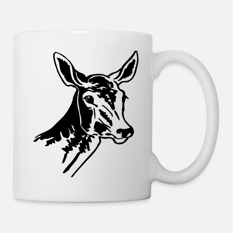 Biche - Mug blanc - blanc