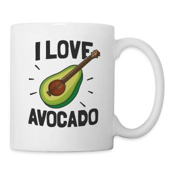 I Love Avocado - Tasse - Weiß - Rechts