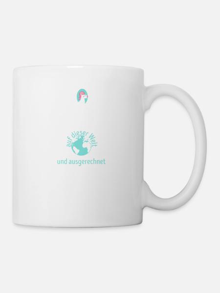Pferd Pferdesprüche Reiterin Reitsport Geschenk - Tasse - Weiß
