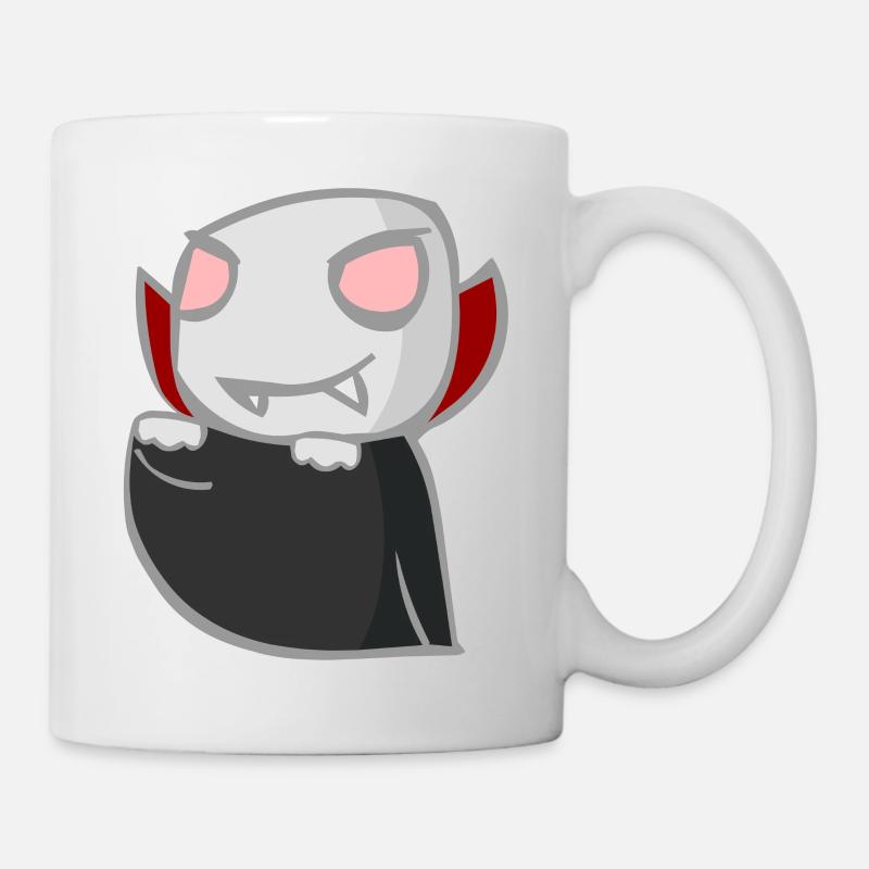 vampir - Tasse - Weiß