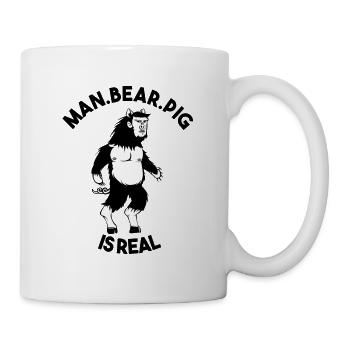 ManBearPig - Mug blanc - blanc - Droite