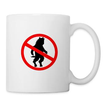 ManBearPig - Mug blanc - blanc - Droite
