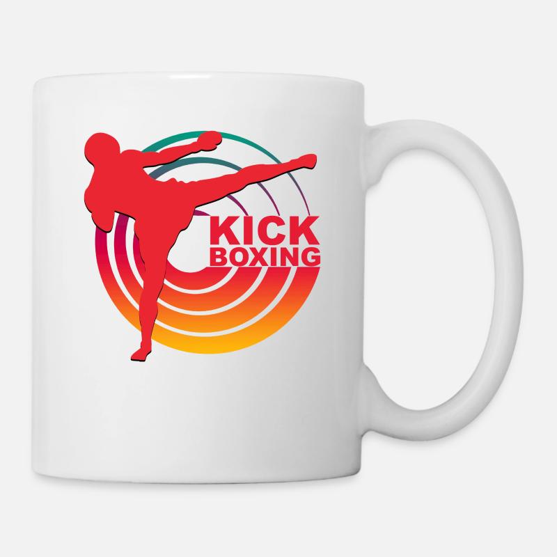 Kickboxing - Tasse - Weiß