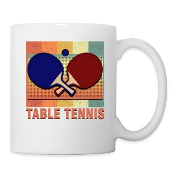 table tennis - Mug - white - Right