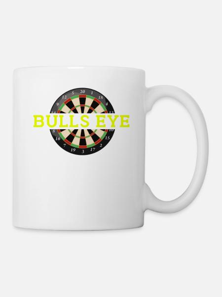 Bulls Eye - Tasse - Weiß