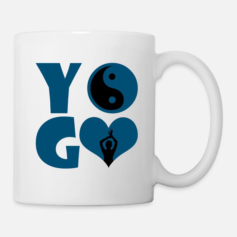 Yoga - Yoga - Mug - white