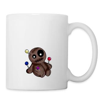Trick or Treat Poupée vaudou Halloween - Mug blanc - blanc - Droite