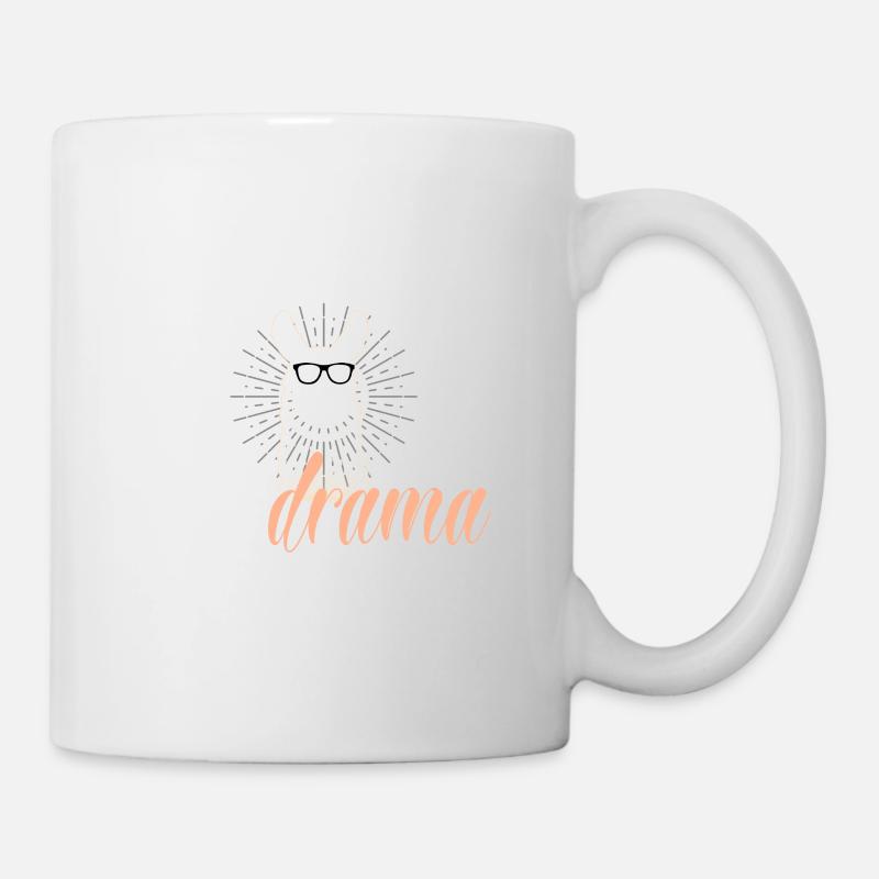 Das Lama - Tasse - Weiß