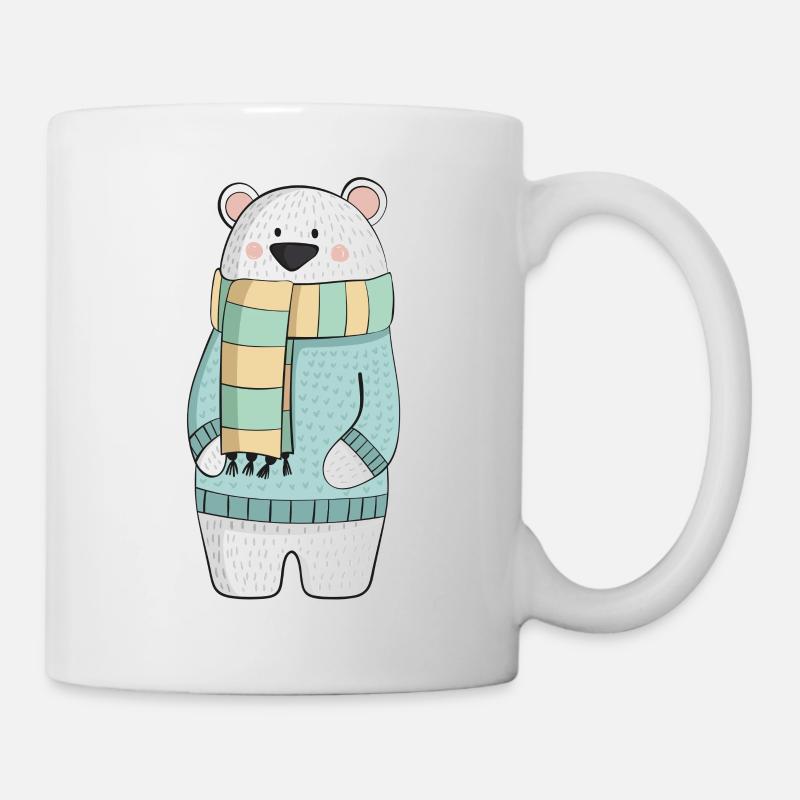 Hiver de Eisbaer - Mug blanc - blanc