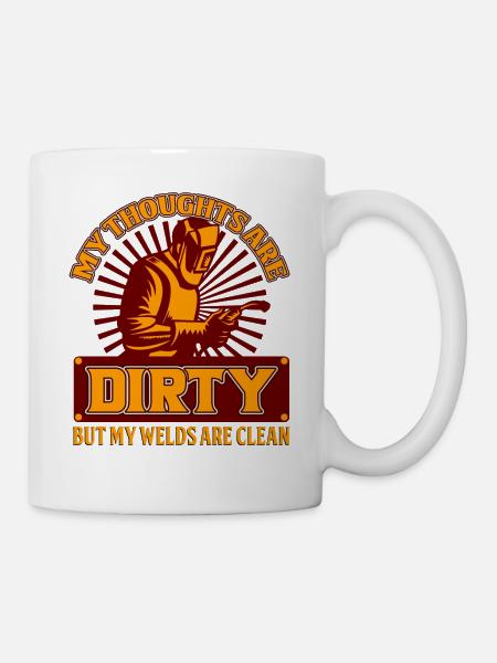 Dirty Welder - Welder - Édition limitée - Mug blanc - blanc