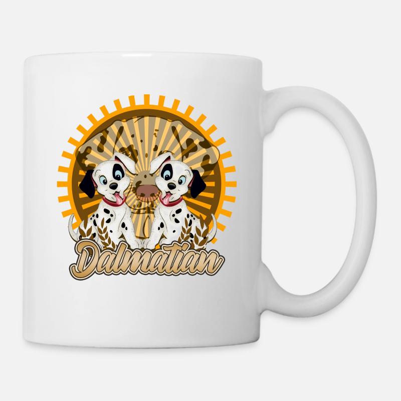 dalmatien - Mug blanc - blanc