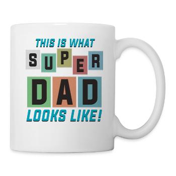 Grand papa! - Père / Papa - Tshirt - Cadeau - Mug blanc - blanc - Droite