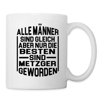 METZGER - Metzger - Tasse - Weiß - Rechts