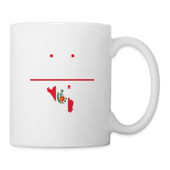 Have no fear the Peruvian is here - Mug - white - Right