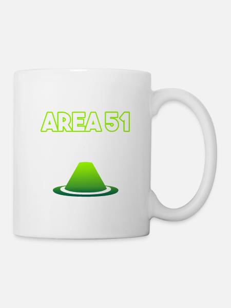 Area 51 - Tasse - Weiß