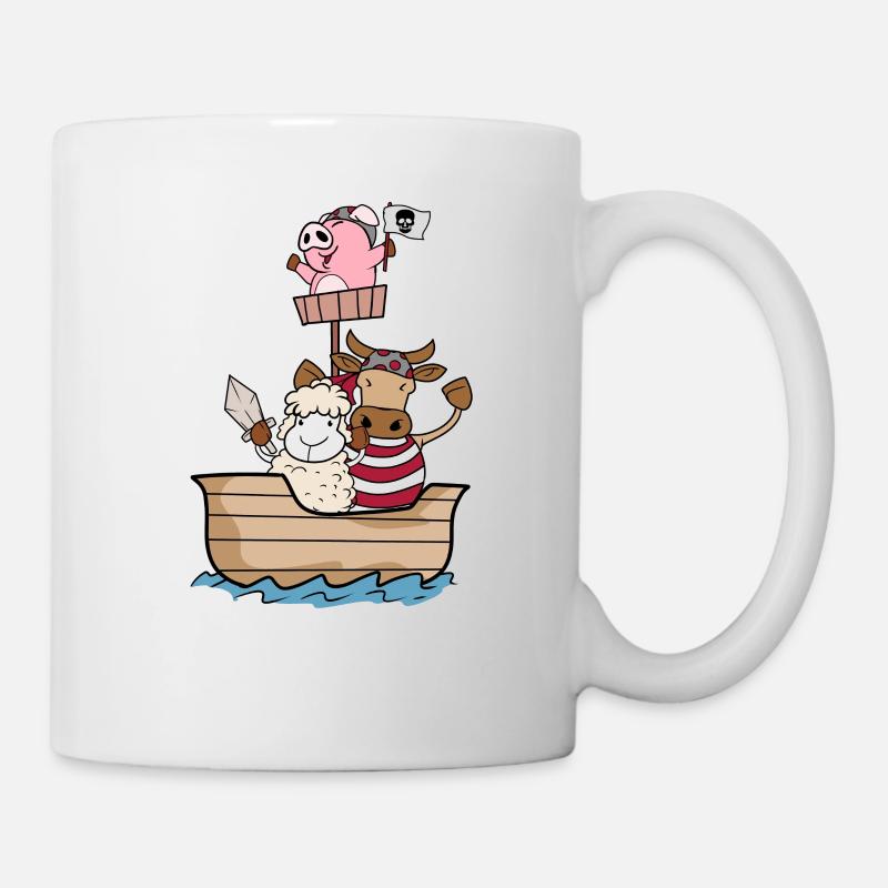 boucanier - Mug blanc - blanc