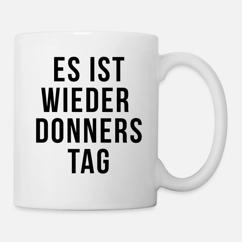 It's Thursday again - Protesting in Vienna - Mug - white
