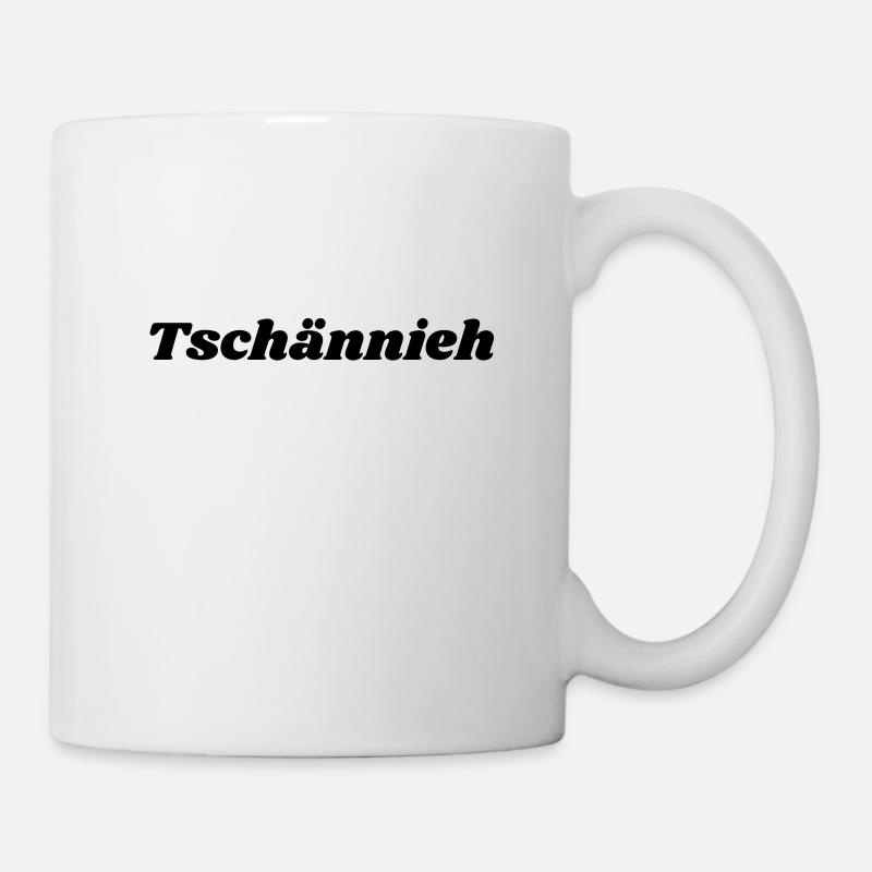Jennifer Jenni Jenny Name auf sächsisch - Tasse - Weiß