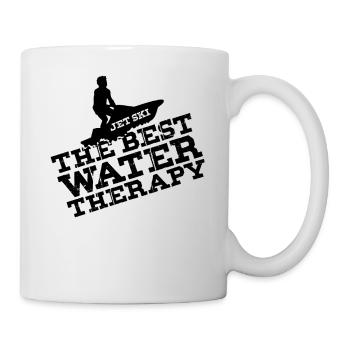 Jet Ski - Jet Ski. The Best Water Therapy - Tasse - Weiß - Rechts