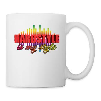 -Hardstyle is my style / Music T-shirt / Men / Women - Mug - white - Right