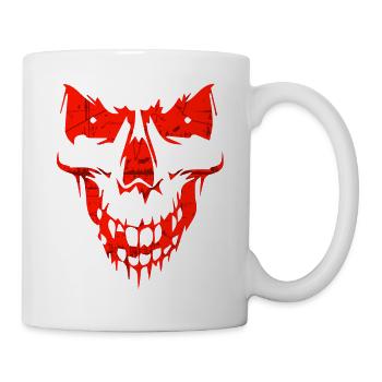 Skull - Mug - white - Right