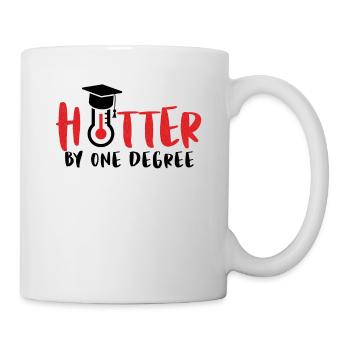 Cadeau de fête drôle diplômés diplômés - Mug blanc - blanc - Droite