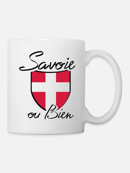 ecusson savoie - Mug blanc - blanc