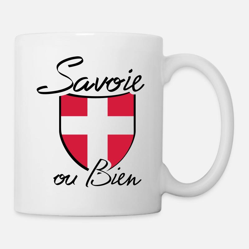 ecusson savoie - Mug blanc - blanc