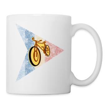 Vélo Vélo Hobby motif - Mug blanc - blanc - Droite