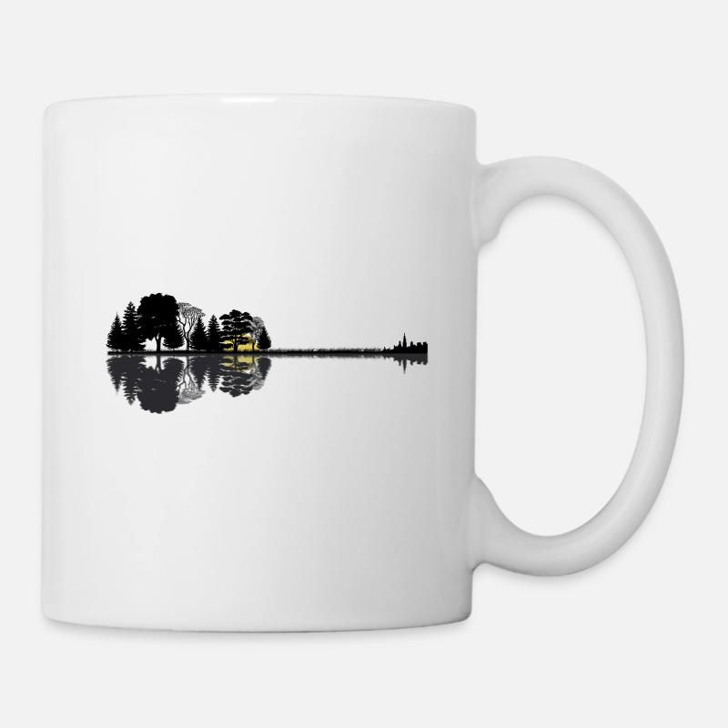 guitar - Mug - white