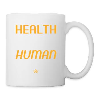 Soins de santé sains - Mug blanc - blanc - Droite