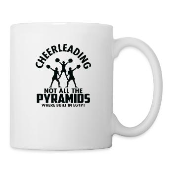 Cadeau d'anniversaire parfait cheerleading - Mug blanc - blanc - Droite