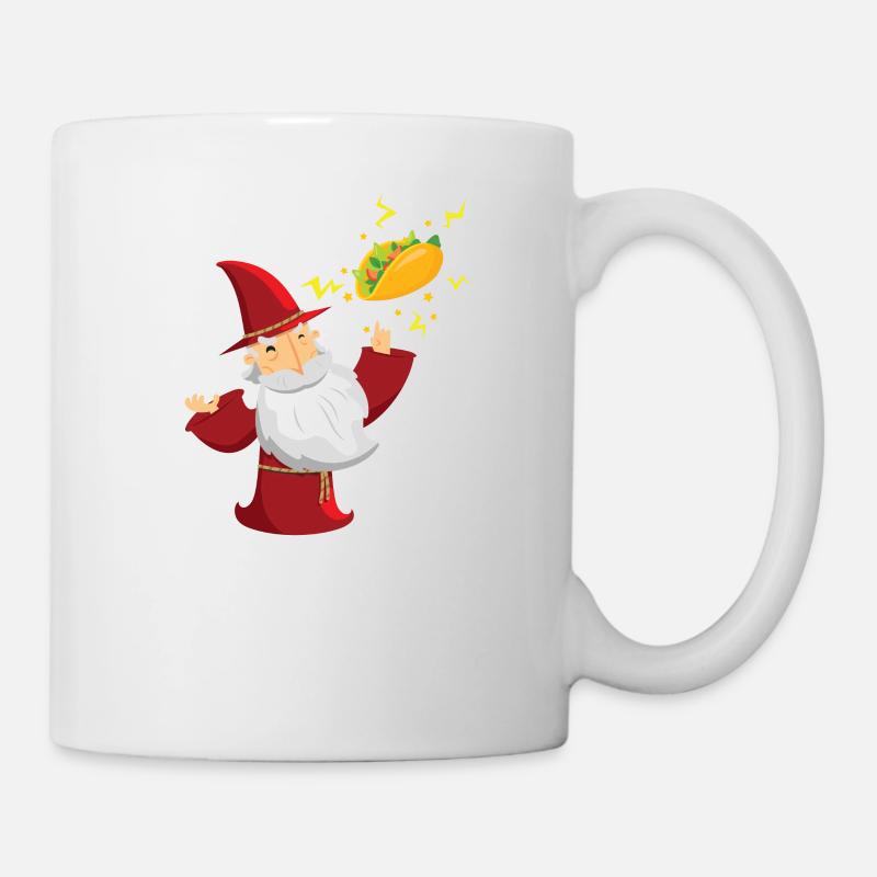 Taco Wizard - Mug blanc - blanc
