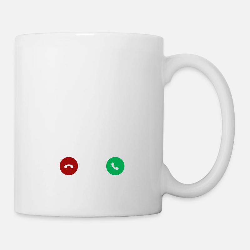Jesus Is Calling Gott Ruft Religion Bibel Geschenk - Tasse - Weiß