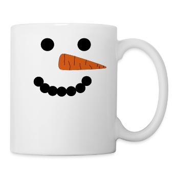 Winter Snowman Apres Ski Hut Magic Snow - Mug - white - Right