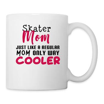 Skater Mama - Tasse - Weiß - Rechts