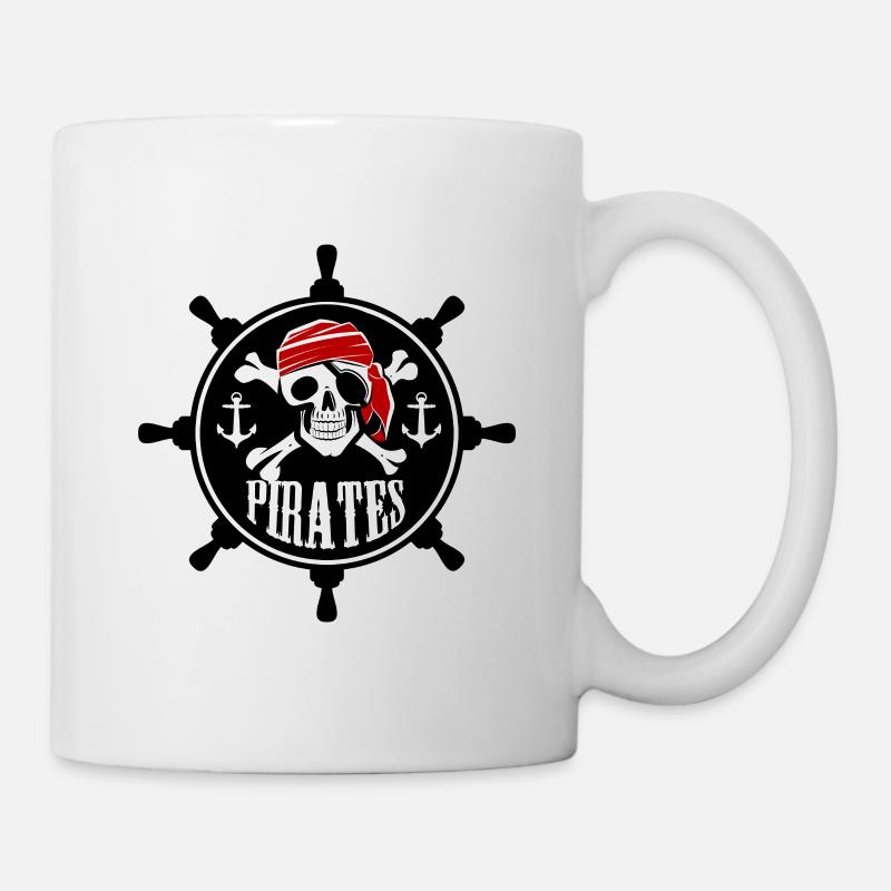 pirates - Mug blanc - blanc