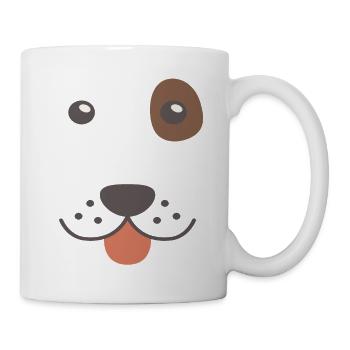 Dog Funny Bloodhound - Mug - white - Right