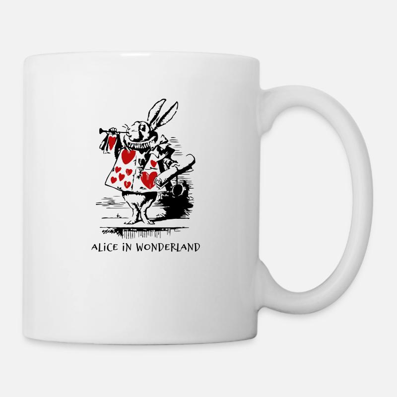 Lapin blanc - aiw - Mug blanc - blanc