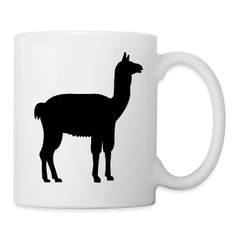 Llama - Mug - white - Right