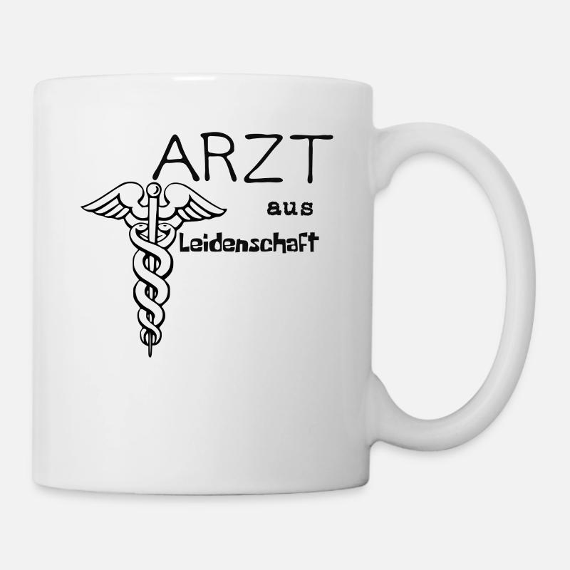 Médecin passionné - Mug blanc - blanc
