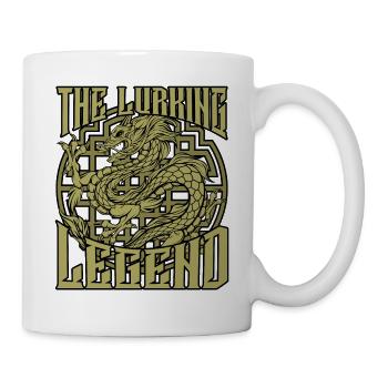 Lurking Legend | Chinesischer Drache Long Geschenk - Tasse - Weiß - Rechts