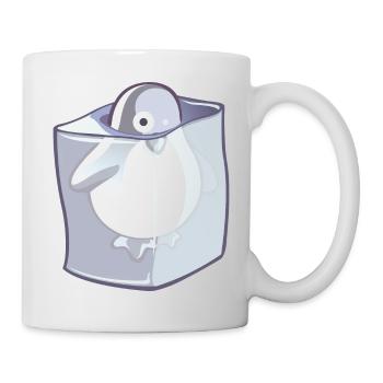 pingouin hyper - Mug blanc - blanc - Droite